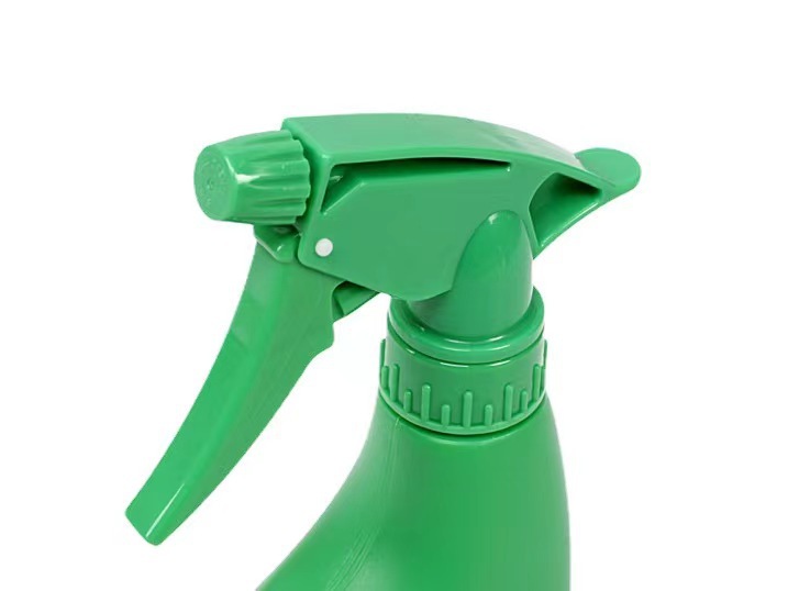 PET verde jardinería jardín regadera botella plana botella redonda 250ml transfronteriza traje de jardinería regadera pistola tipo de prensa