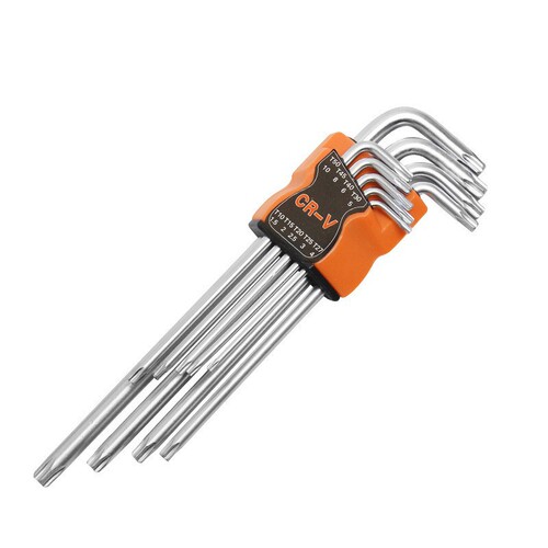 Hexagonal wrench set, 6-corner screwdriver, plum-shaped hexagonal metric multifunctional combination tool