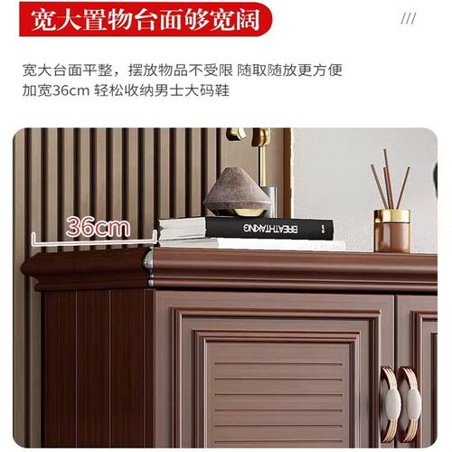 ZSR all-aluminum shoe cabinet home door brown storage cabinet outdoor balcony waterproof sunscreen storage cabinet can