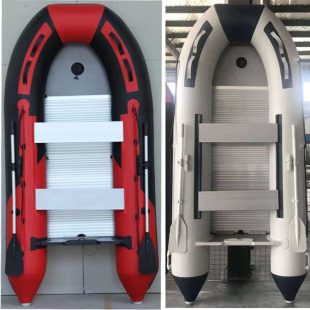 Wulong County 2.7-meter assault boat fishing inflatable boat assault boat manufacturer PVC Kayak 3-meter 6-person assault boat