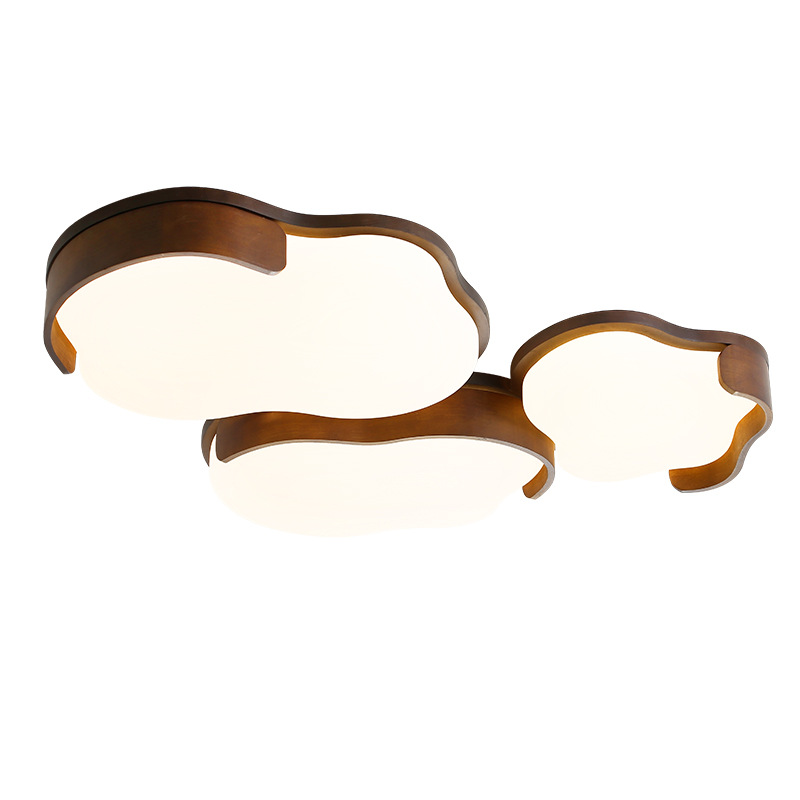 Lámpara de techo para sala de estar Daguanyuan, modelo 2026, estilo vintage, simple y creativo, con forma de nube, para protección ocular, L263.