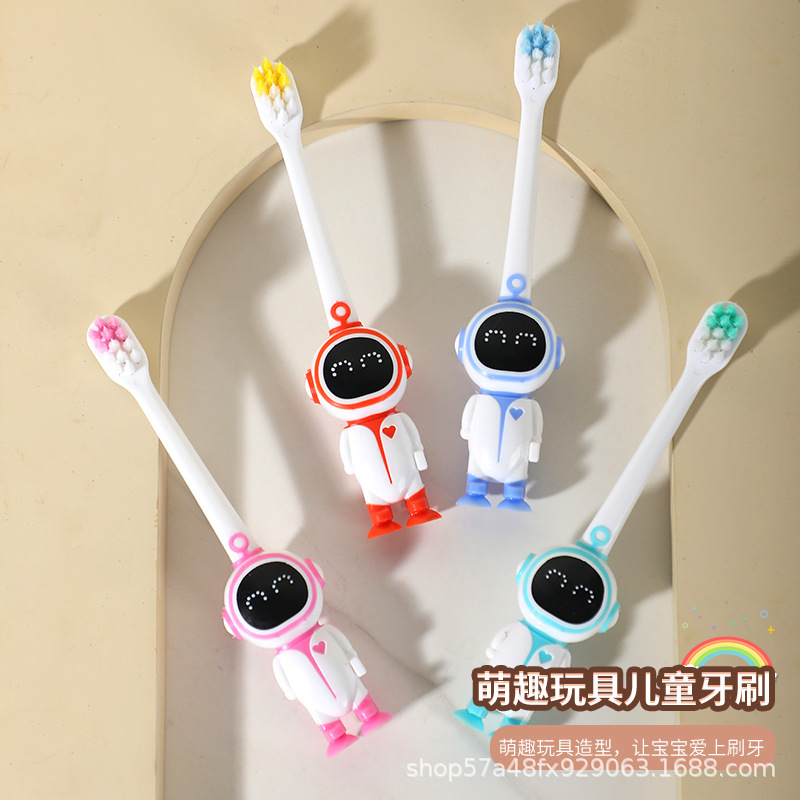 Children's toothbrush genuine goods Sam with 3-6-9-12 years old baby soft hair high-end daily necessities for home use