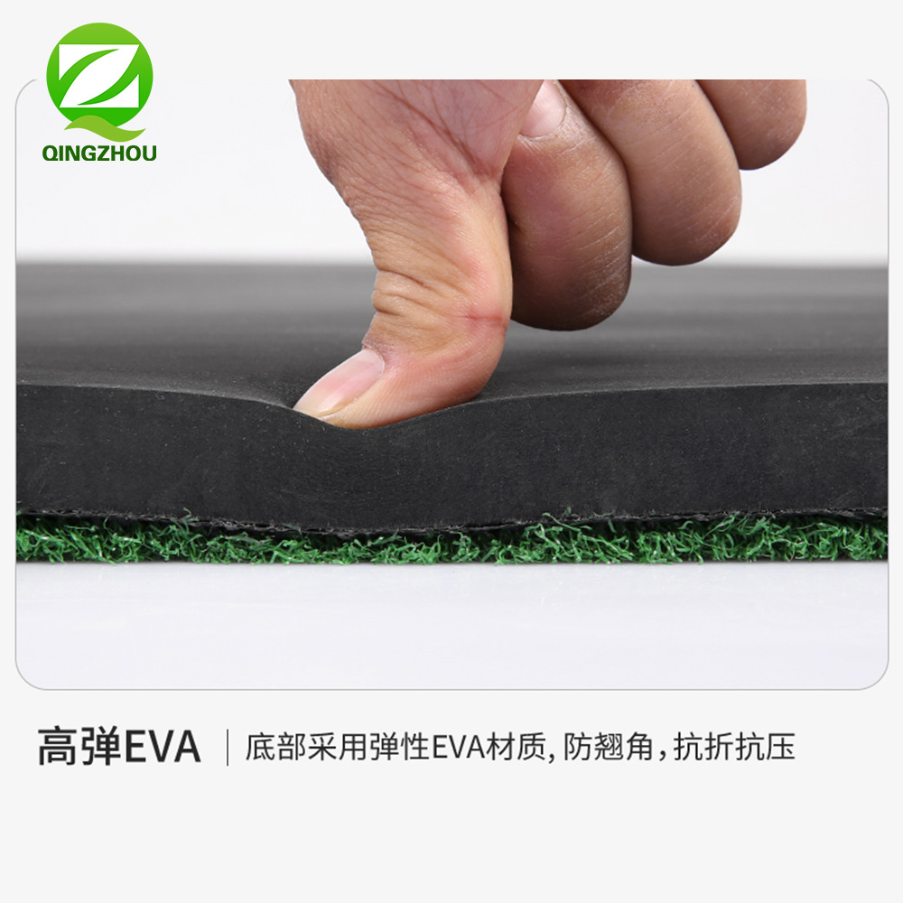 Amazon Golf Portable Practice Mat 1.5*1.5 meters EVA Base Indoor Golf Strike Pad