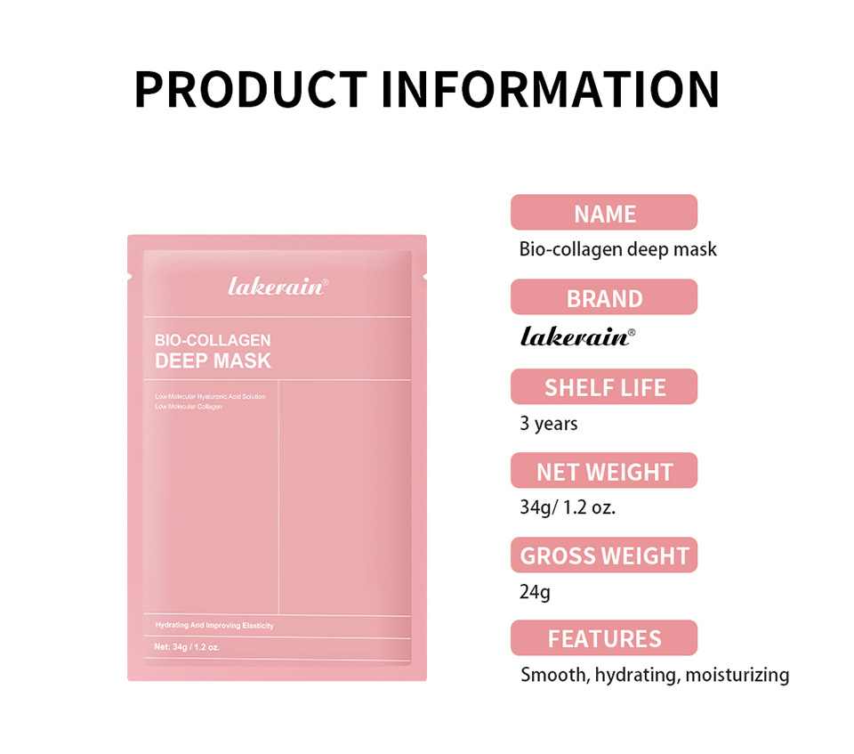 Cross-border lakerain single-piece gel night mask undefined