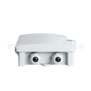 Outdoor 2-core waterproof connector optical fiber splitter box 2-core splitter box wall-mounted 2-core junction box source factory