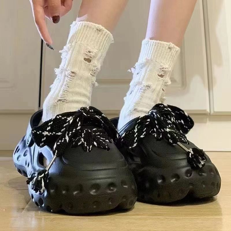 Calcetines primavera y verano niñas tubo medio color sólido mujer todo fósforo jk personalidad de tendencia tubo medio largo color sólido aguja gruesa apilamiento calcetines estilo delgado