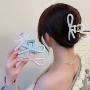 交叉少女气质盘发抓夹