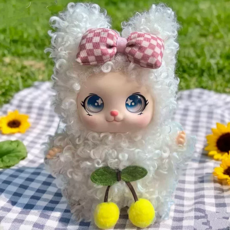 Брелок-медвежонок с ушками из искусственного меха для ключей и сумки
