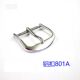 801A Aluminum Buckle Source Production Factory Stainless Steel Buckle Watch Buckle Watch Accessories Buckle Buckle Raw Ear Pin Buckle