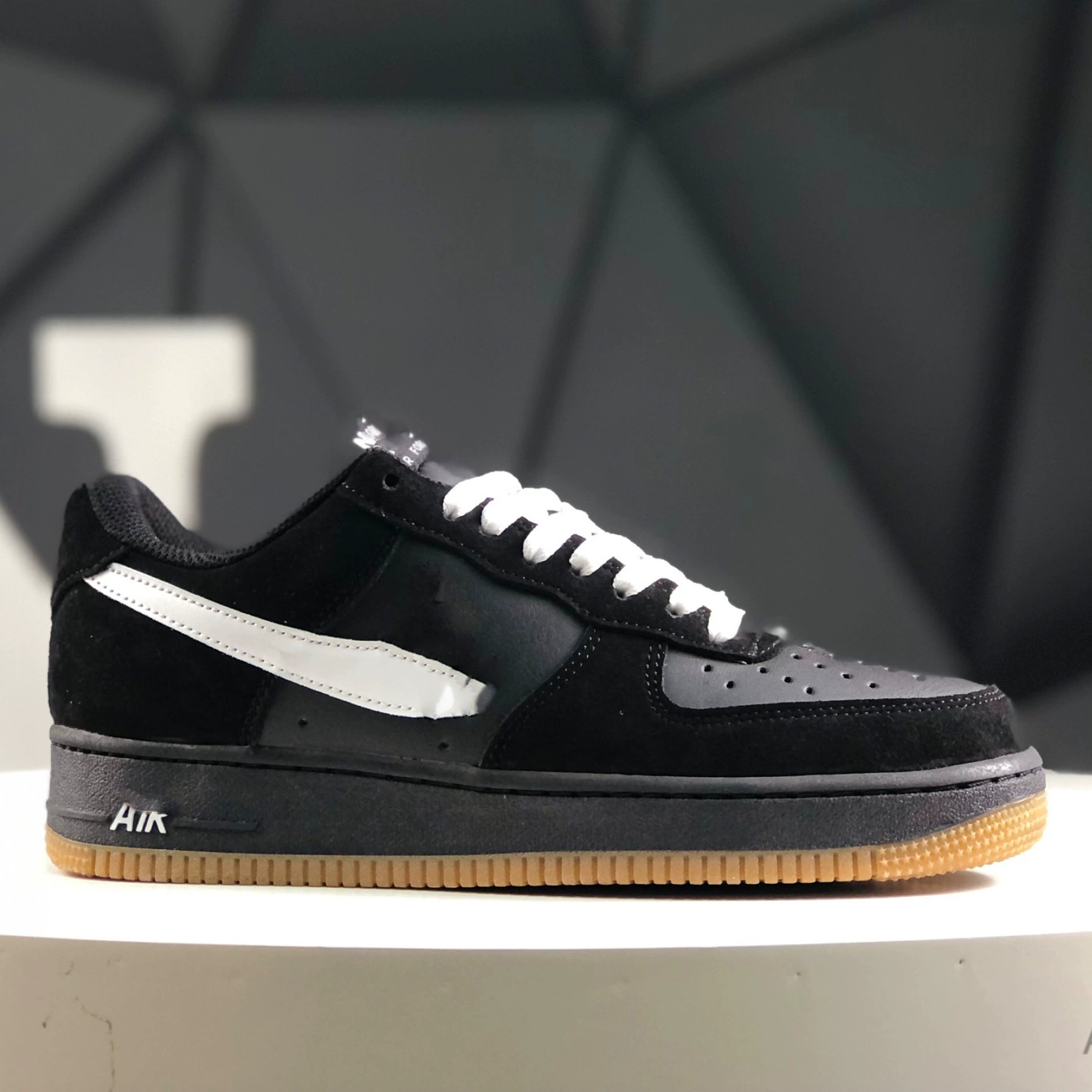 Nike Air Force 1, кроссовки на платформе, высокая универсальная скейтбордная обувь для отдыха, обувь