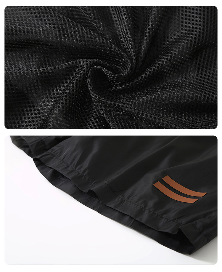 Trendy Brand Men's Casual Shorts Summer Thin Color Block Athletic Five Point Versatile Pants_viptrois.com