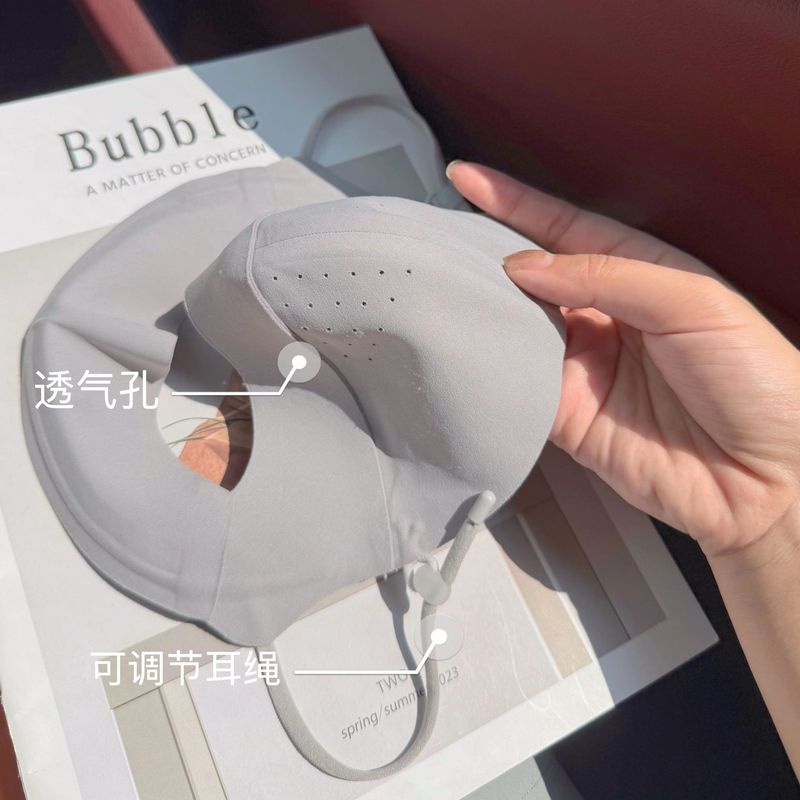 全脸保暖面罩无痕加绒面膜脸基尼口罩秋冬防晒防风防寒自发热透气|undefined