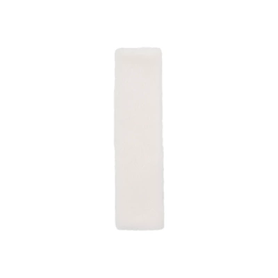 Seat belt shoulder pad Pads Casual Imitation Rabbit Fur - rabbit-fur-shoulder-pads-white