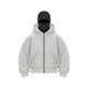 Explosions Foreign Trade Light Board DIY Autumn Ins Hooded Zipper Sweatshirt Jacket Double Hat Men's and Women's Spring, Autumn and Winter Couple's Top