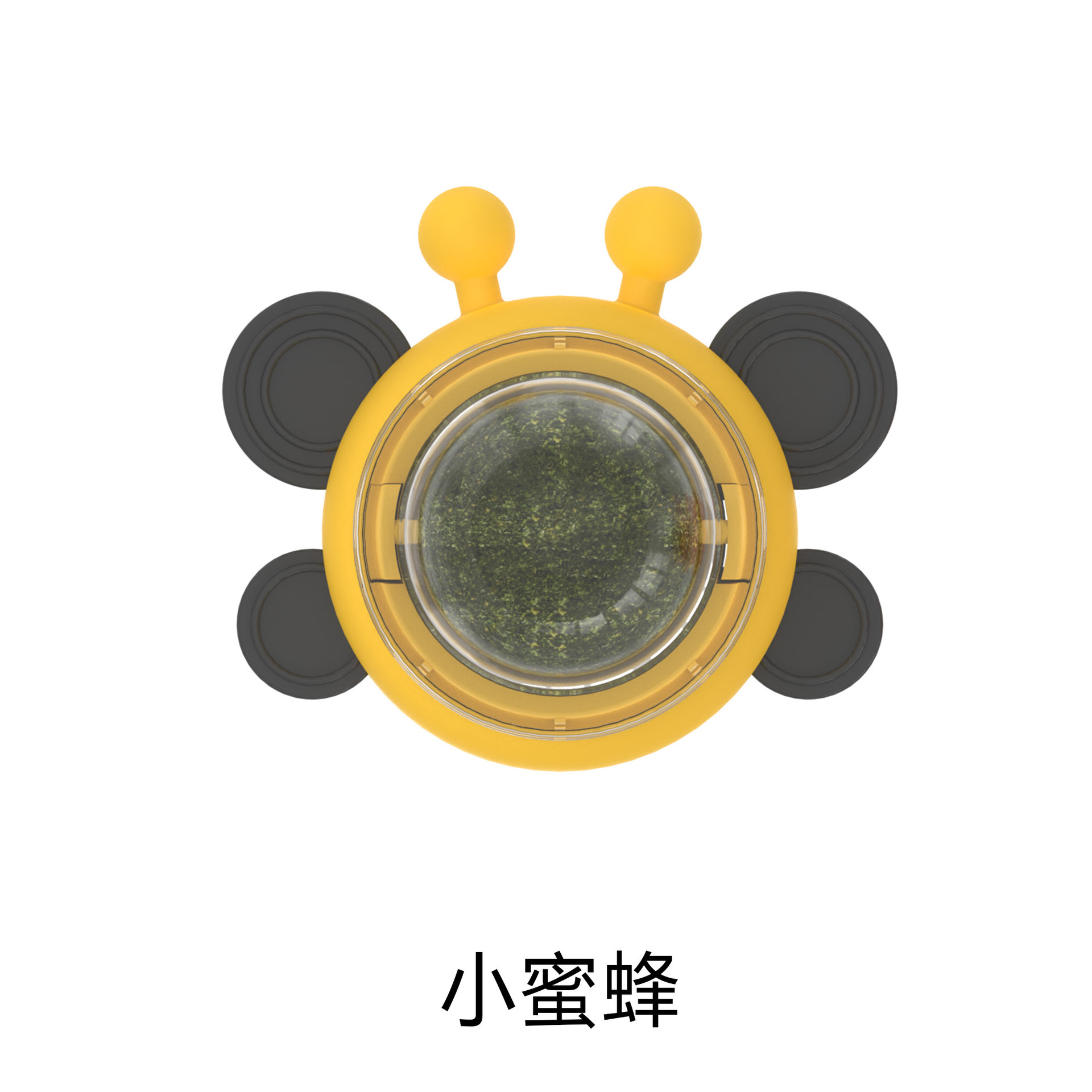 Fábrica de nueva mascota rotativa gato menta bola flor pato gato menta bola tija gato menta al por mayor