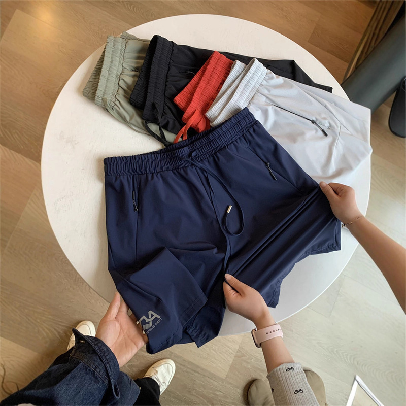 Niaoxi Stereo Cut Laser Perforated Five-Point Pants Water-Repellent Sports Outdoor Four-Way Elastic Rock Climbing Quick-Drying Shorts