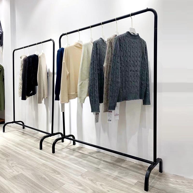 Tienda de ropa de piso de hierro forjado de Zhongdao Tienda de ropa de hombres y mujeres Tienda de ropa infantil Zhongdao Gantry Estante image 1