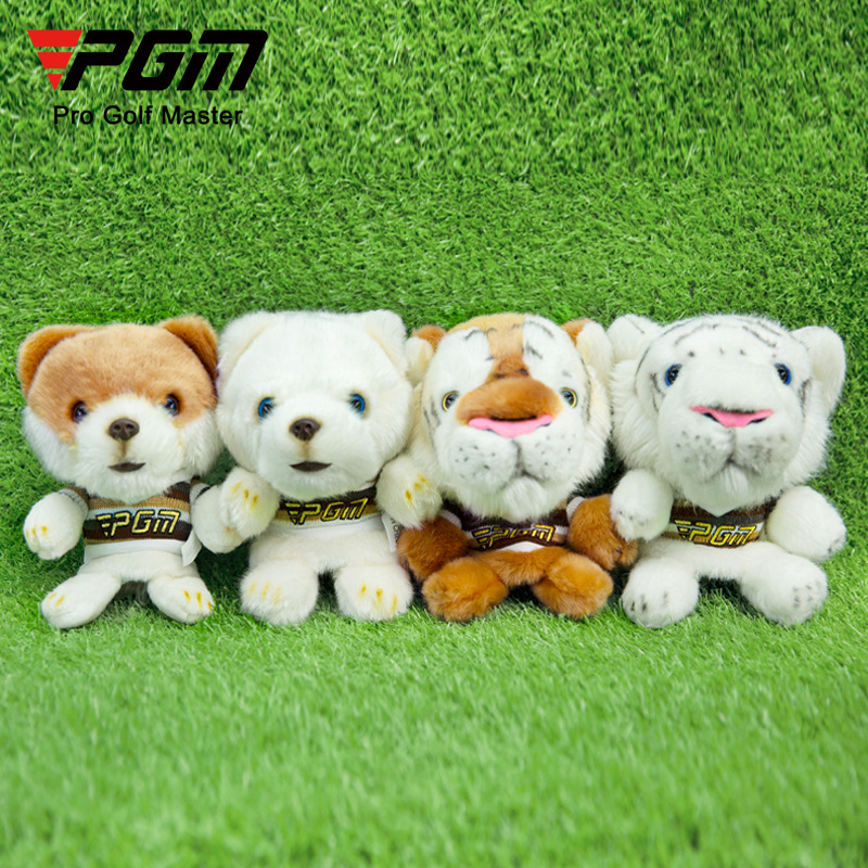 Vỏ đầu gậy Golf PGM bảo vệ gậy gỗ hình thú hoạt hình, đóng mở từ tính, lót lông dày — GT045-Vỏ gậy gỗ cỡ lớn hổ trắng, GT045-Vỏ cột gỗ Fairway nhỏ hổ trắng, GT045-Vỏ gậy gỗ cỡ lớn hổ vàng, GT045-Vỏ cột gỗ Fairway nhỏ hổ vàng