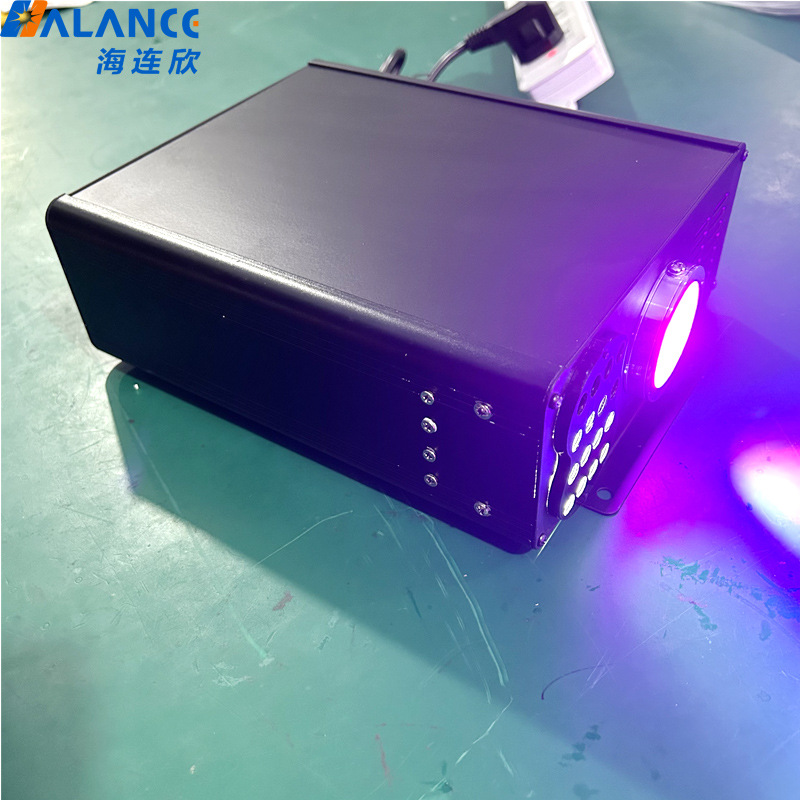 45W 광원 장치 LED 광섬유 기계 깜박이는 유성 올인원 자동차 천장 수정 스타 탑 L 광섬유 램프