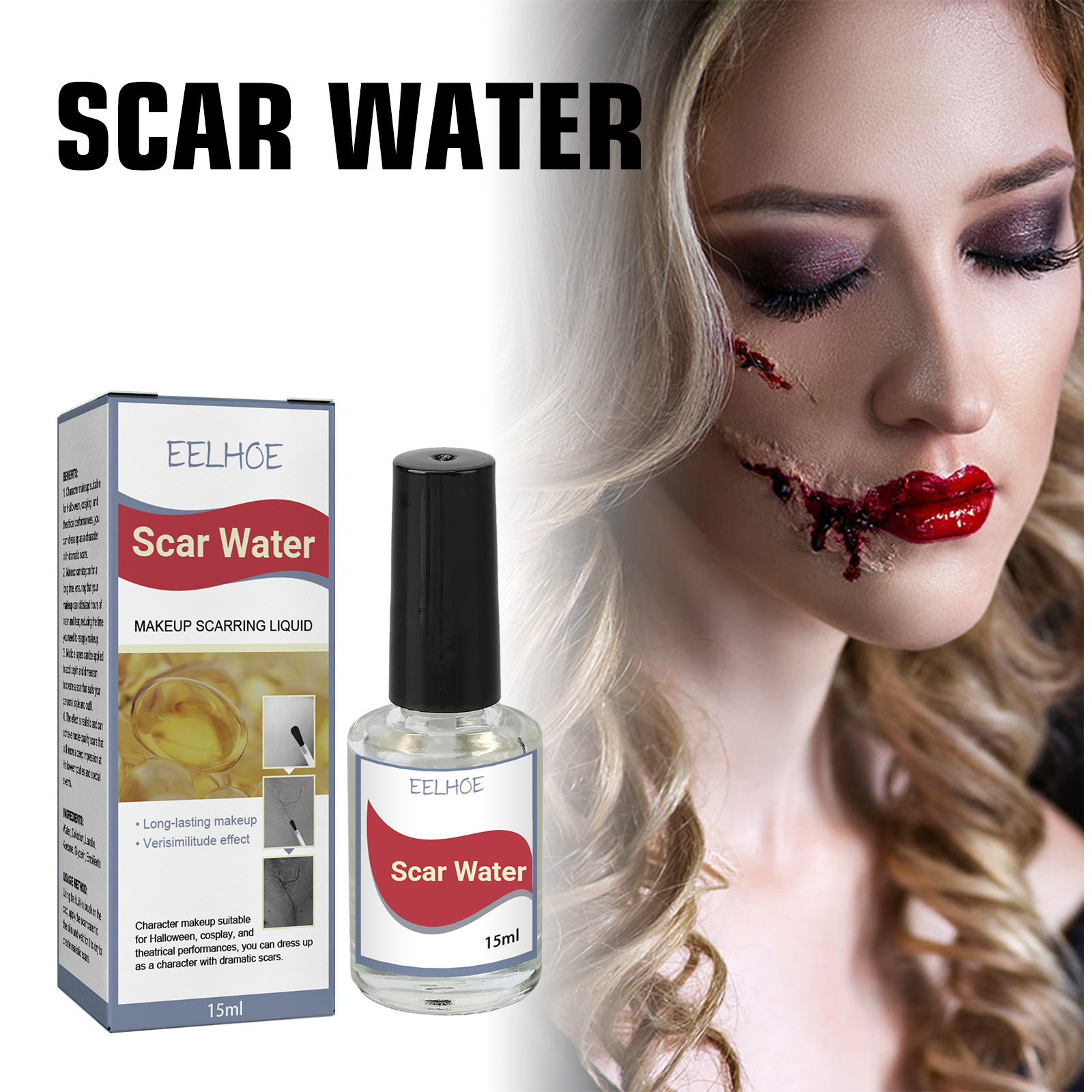 Eelhoe Makeup Liquid for Festive Party Looks, Holiday-Themed Party Style Makeup Liquid