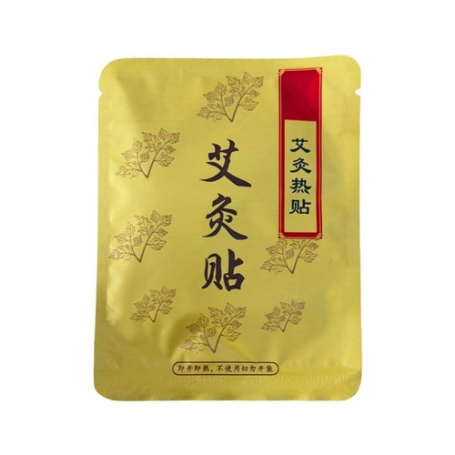 Self-heating joint warming patch for shoulders, neck, back, and knees with mugwort moxa heat patch for warming and moxa therapy