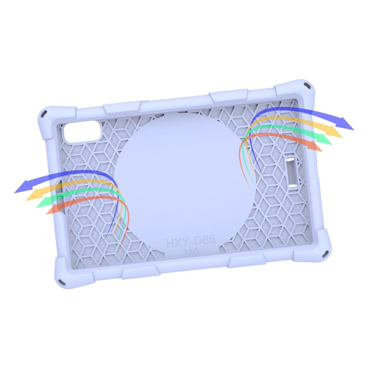 Aplicable a 2023 nuevo Lenovo M9 Tablet PC funda protectora TB-310FU funda de silicona 9 pulgadas funda protectora resistente a la caída