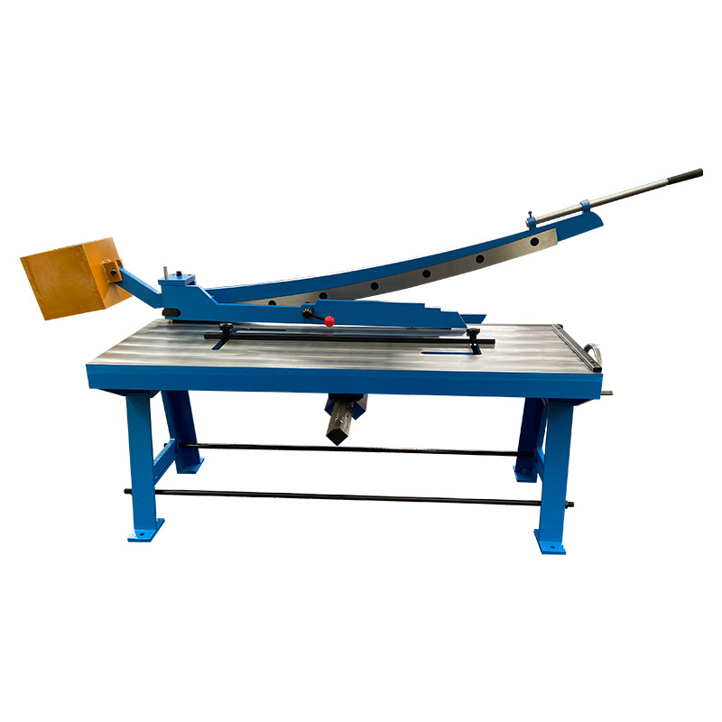 Cizalla Guillotina de Mesa KHS-1250 1.0 mm Con Contrapeso Ajuste por Rueda de Mano image 5