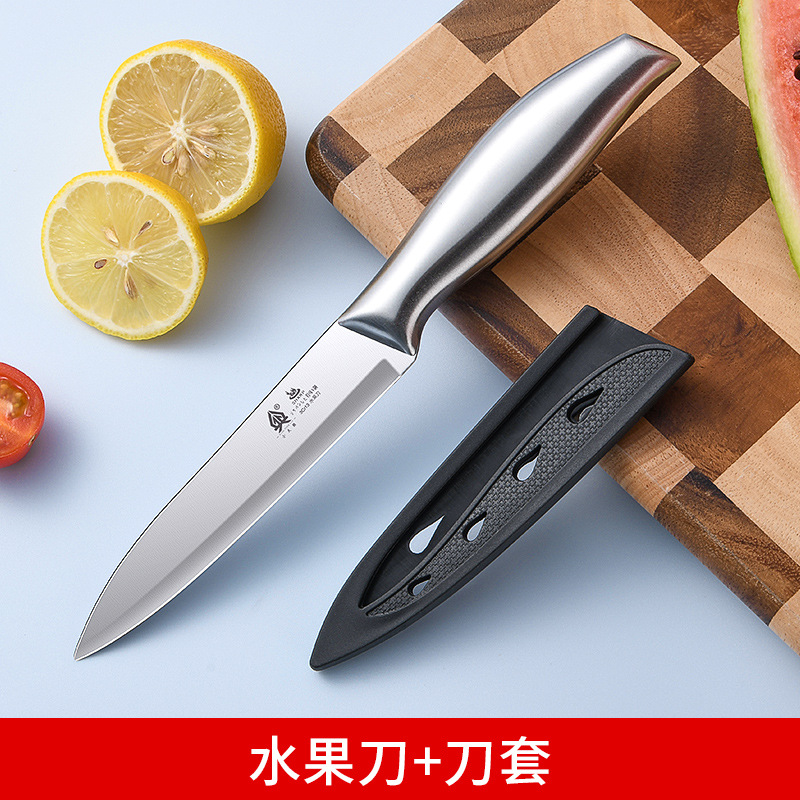 Cuchillo de frutas para regalos de frutas para cortar cuchillo de frutas de hoja grande de sandía doméstica de acero inoxidable afilado largo