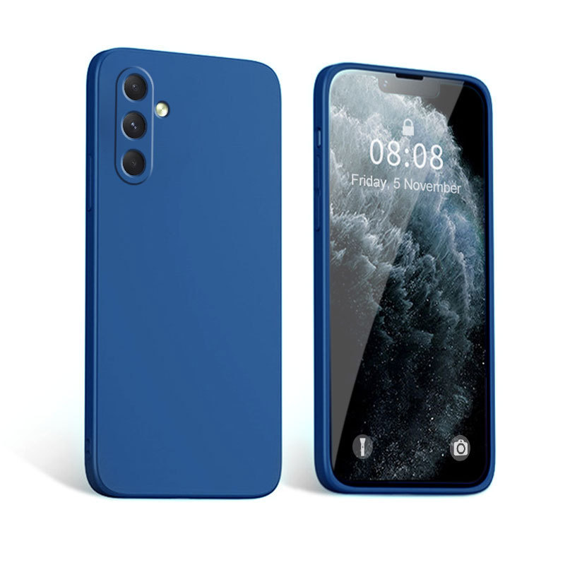 Suitable for Samsung A17 Mobile Phone Case A36 Liquid A07 Straight Edge Samsung A27 Anti-Fall Solid Color Soft Case Samsung A06
