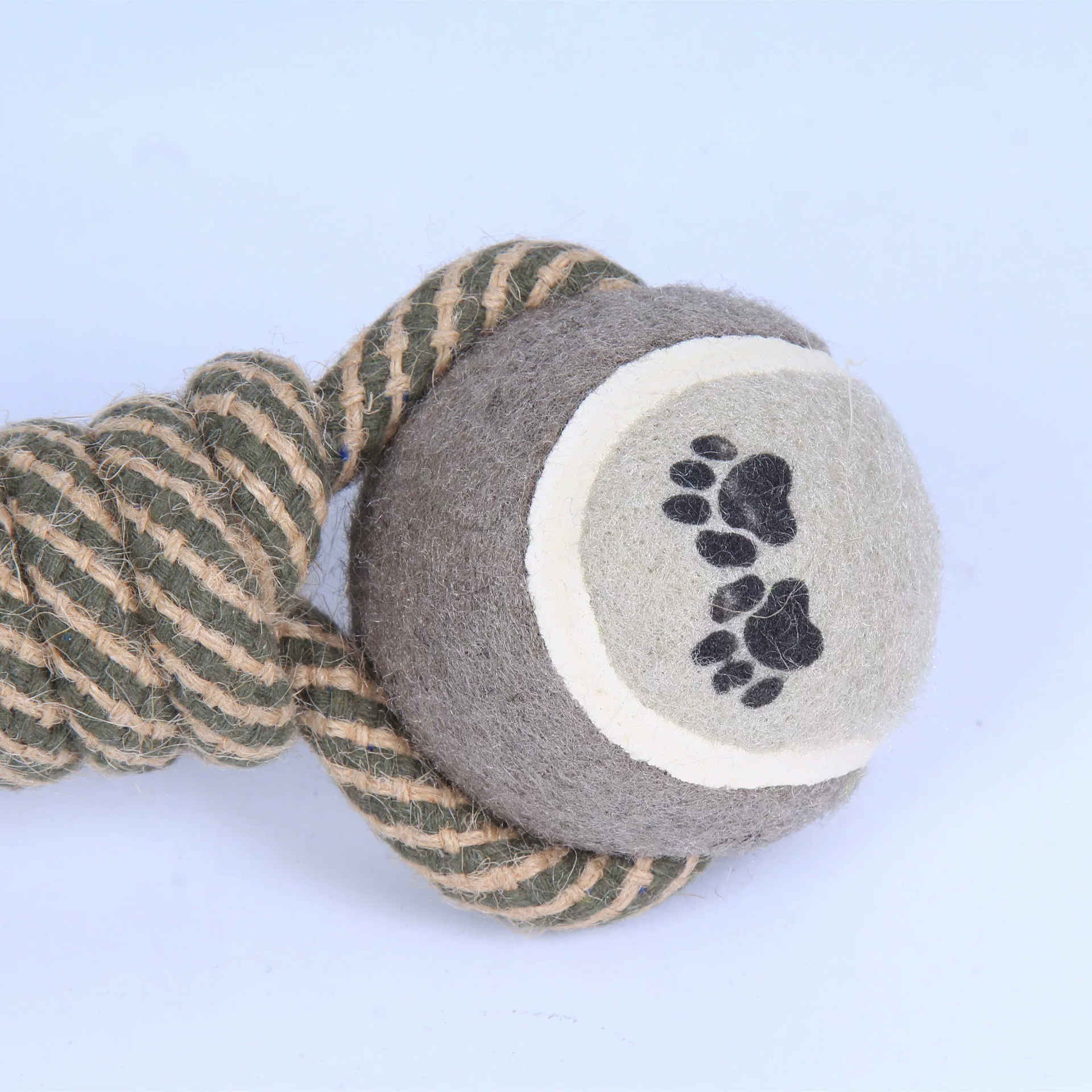 Теннисная игрушка, гантели, handmade, домашнее животное