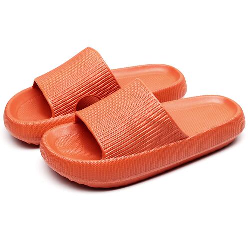 Cross-border hotel slippers for men and women, shower shoes, indoor bathroom sandals, comfortable, lightweight, thick soles, non-slip, easy to clean