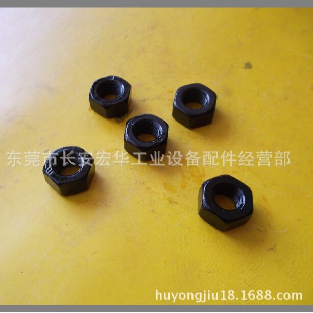 东莞宏华8折批发M6*0.75细牙螺母M10*1细牙螺母反牙螺母M5*0.5