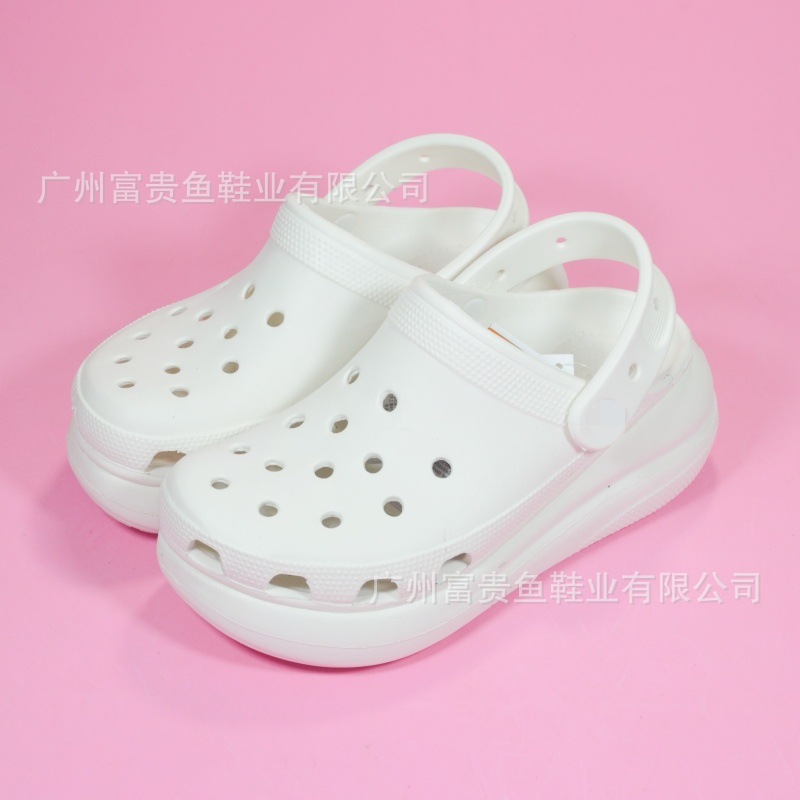 Summer Crocs-style slippers
