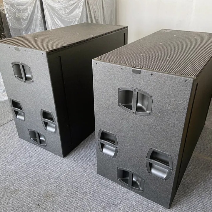 B22 fábrica directa línea de subwoofer doble de 18 pulgadas sonido al aire libre profesional de gran tamaño sonido de escenario profesional