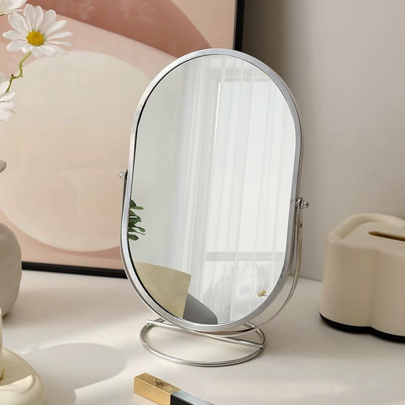 Стиль Инс стол-д dressing table макияж зеркало спальня домашний настольное зеркало общежитие европейский стиль зеркало красоты округлое маленькое зеркало