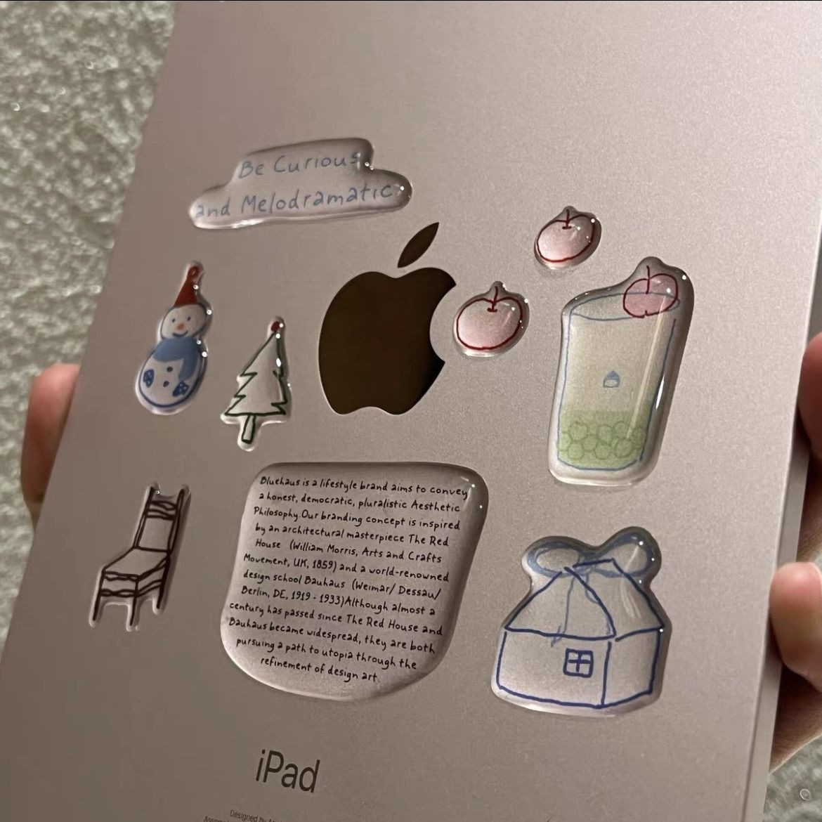 Cute snowman limited sticker [1 piece]