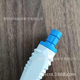 兼容原装航空插头医疗内窥镜1N8芯塑料插头40°蓝色深圳源头工厂