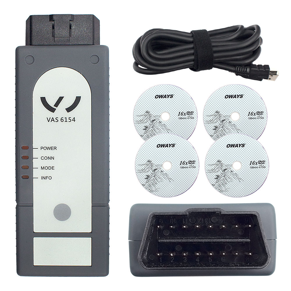 VAS6154 Wifi OBD2 1.6.6大眾奧迪斯柯達診斷檢測儀 6.2軟件