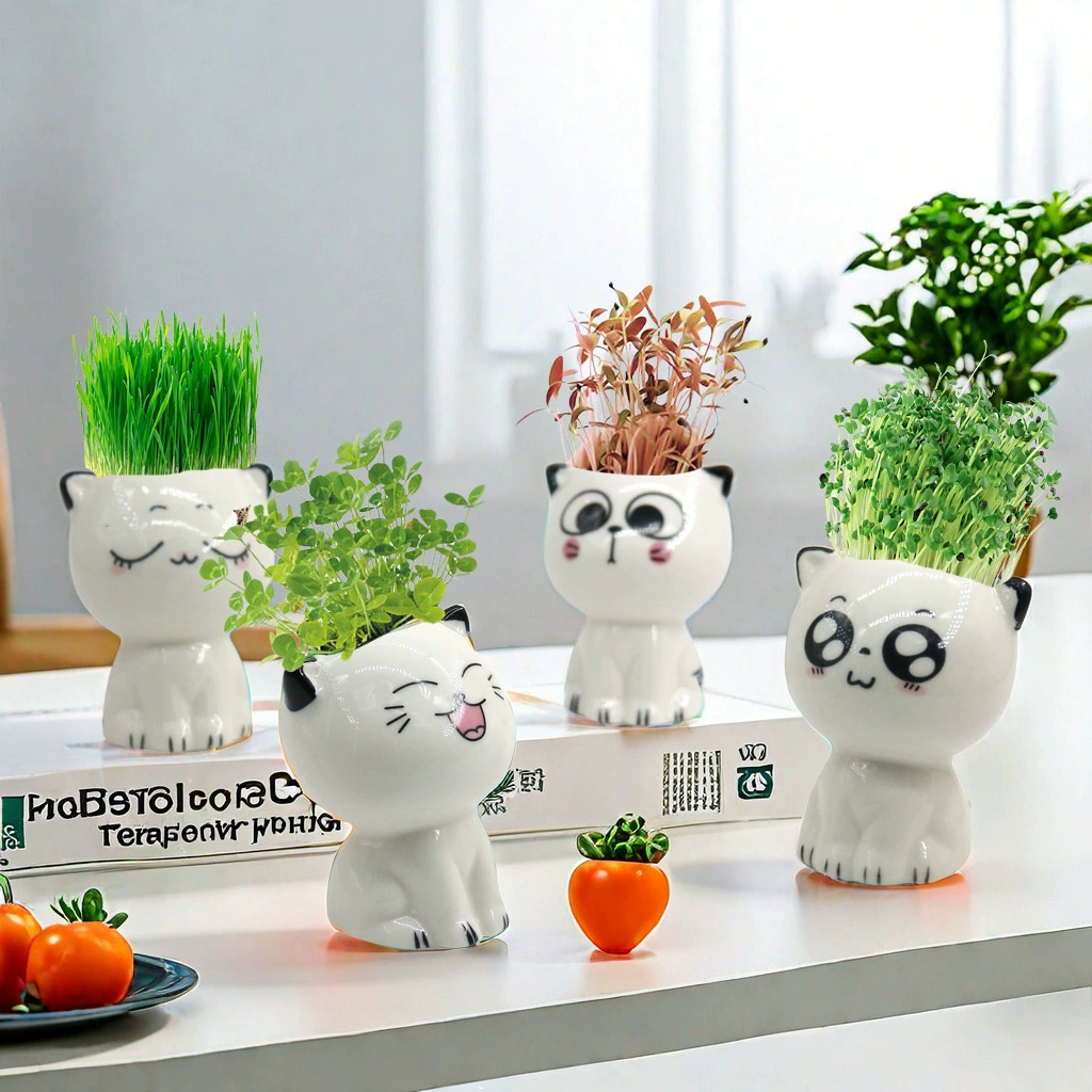 Трансграничный кот, детский рабочий стол в горшках, детские игрушки, набор для развития науки и образования, подарок на открытие детского сада, ручной подарок