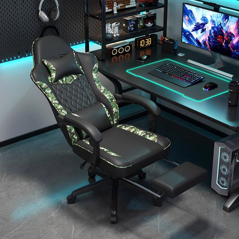 Silla de deportes electrónicos Silla de juegos Chair de gaming silla de computadora respaldo hogar ergonómico silla de oficina reclinable image 2
