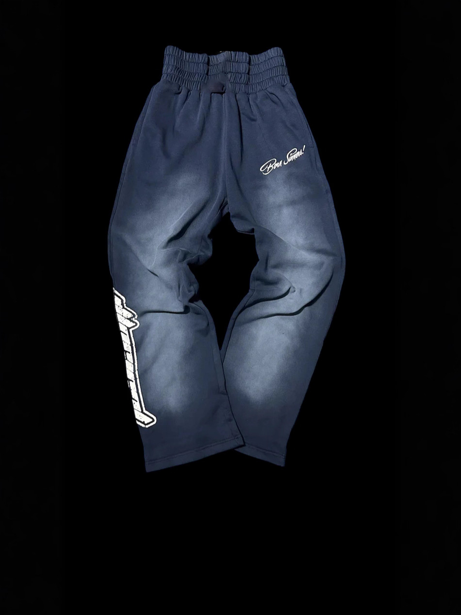 2025 Europa y los Estados Unidos transfronterizos Amazon multicolor otoño y invierno nuevos pantalones de impresión de cintura elástica personalidad callejera piernas sueltas