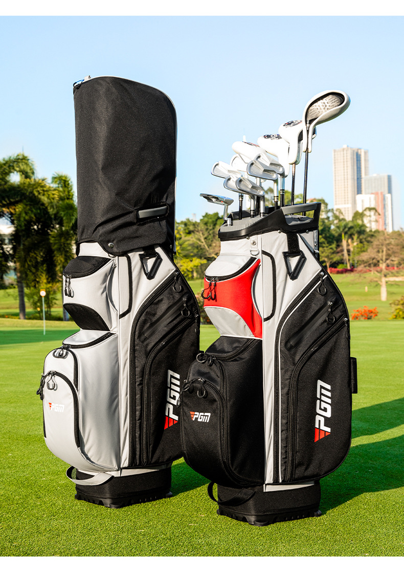Túi golf PGM đa năng cố định gậy chống thấm nước tiêu chuẩn du lịch — Túi golf xám đen【Cố định gậy/Chống thấm nước/Túi đa năng】QB195, Túi golf đỏ xám đen【Cố định gậy/Chống thấm nước/Túi đa năng】QB195 chi tiết 15
