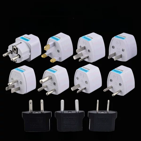 Cross-Border Supply British Standard American Standard Adapter European Standard to Australian Standard to German Standard Conversion Plug European Standard Rounded Flat Plug