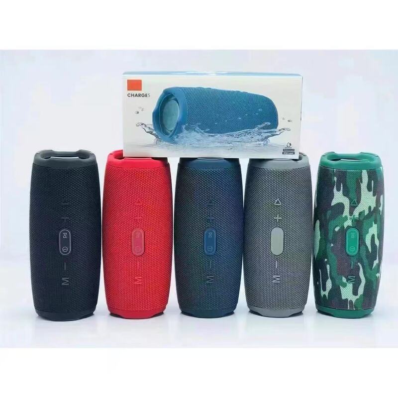Cross-Border Jb.L Popular Model Charge5 Wireless Bluetooth Speaker Outdoor Portable Card-Insertable Subwoofer Speaker