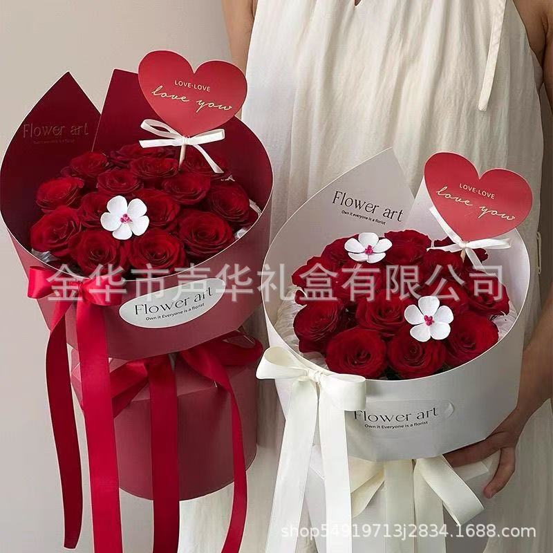 七夕新款极简风双尖角定型片一体式成型双面防水加厚卡纸手工diy|undefined