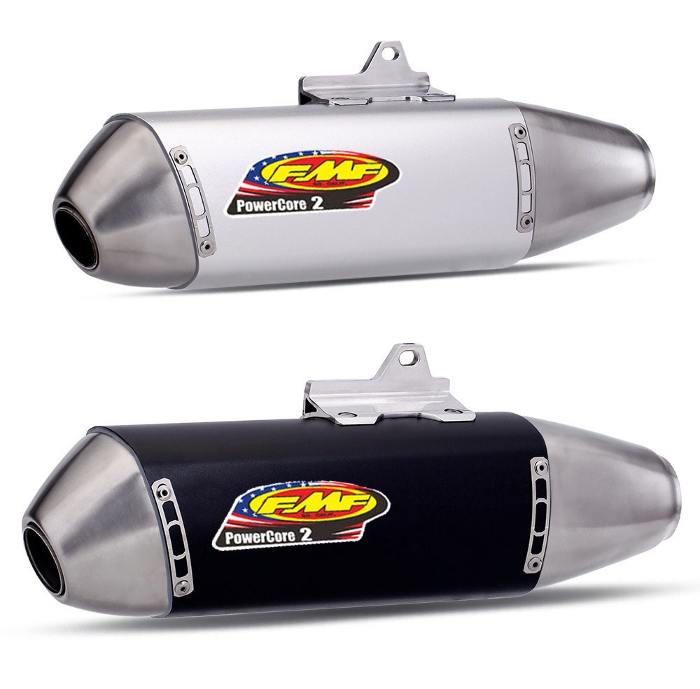 51mm Off-Road Motorcycle Modified Tailpipe Fmf Exhaust Pipe Stainless Steel Pipe Aluminum Bracket Atv Utv Crf Klx