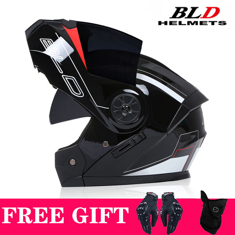 Visor Half Helmet, Motuoche Motosiklet kaskı (dəbilqə) - gloss-black-flower-tea-visor-gift-mask-gloves-s55-56
