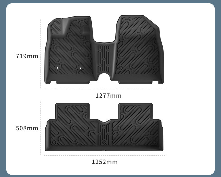 Suitable for 25 Models of Nio Firefly Car Floor Mats, Special Car Floor Mats, Tpe Floor Mats, Trunk Mats