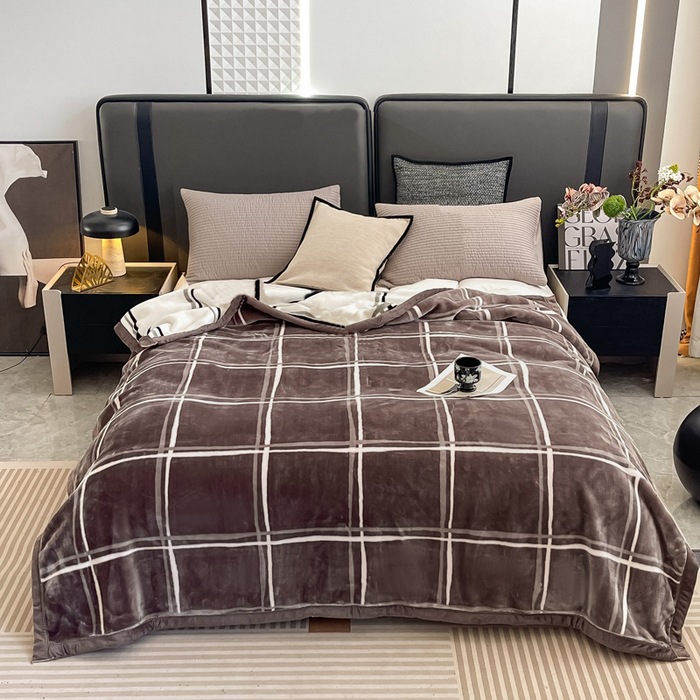 クラスA二重厚い毛布布団ラシェル超柔らかい天糸雲毛布冬保温カバー毛布卸売り