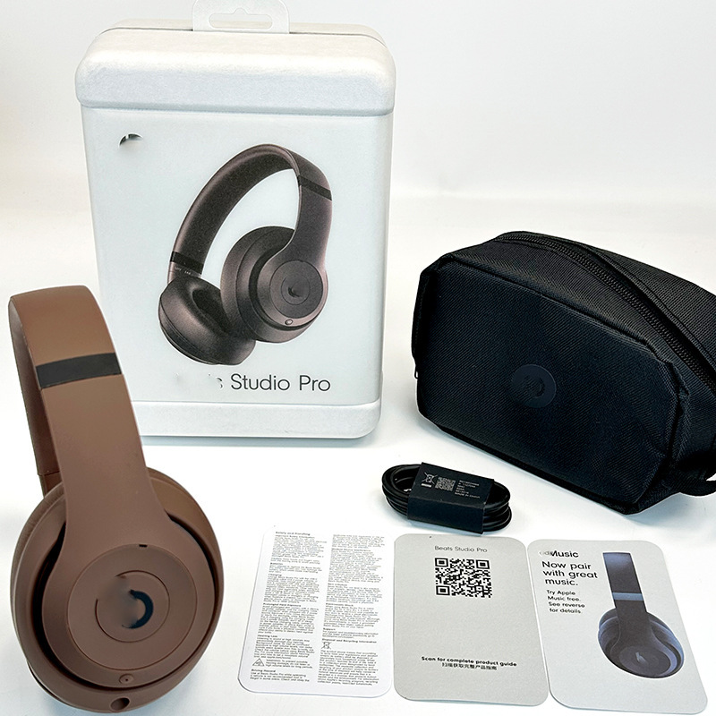 Huaqiangbei's Popular Model Suitable for Beats Over-Ear Bluetooth Headphones Anc Active Noise-Cancelling Bluetooth Headphones with Storage Bag